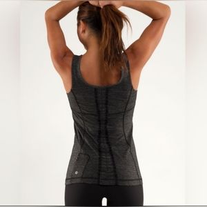 lululemon athletica Black Tank Top